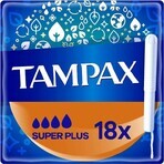 Tampax NON-PLASTIC Super Plus 18 unidades 1×18 unidades, compresas