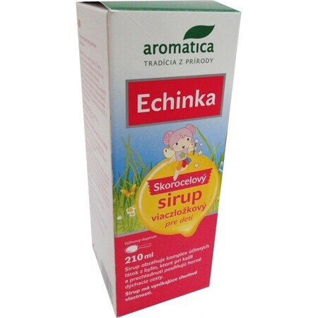 Aromatica ECHINKA Sirop de scorțișoară pentru copii 1×210 ml, sirop de tuse