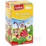 APOTHEKE TALK Voor immuniteit met aardbeien Bio 20×1,5 g, kruidenthee, vanaf het einde van de 9e maand