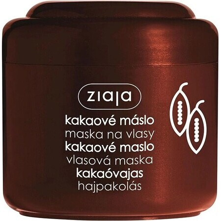 Ziaja Cocoa - maschera lisciante per capelli 1×200 ml, maschera per capelli