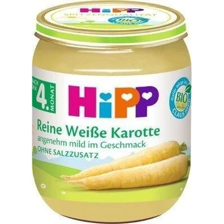 HiPP BIO White Carrots 1×125 g, vegetable starter: ceny i cechy