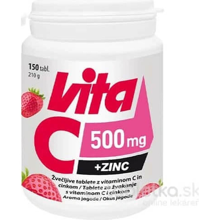 Vitabalans Vita C 500 mg + ZINK 1×150 tbl