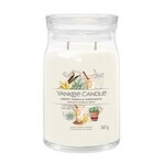 Yankee Candle - Lumânare mare Signature Sweet Vanilla Horchata 1×567g, lumânare parfumată