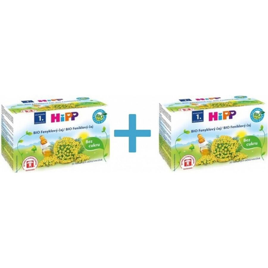 HiPP biologische venkelthee 20×1,5 g, venkelthee