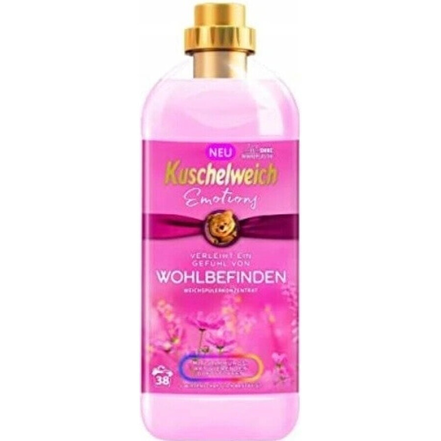 Kuschelweich wasverzachter - Pink Emotions, 38 wasbeurten 1×1 l, wasverzachter