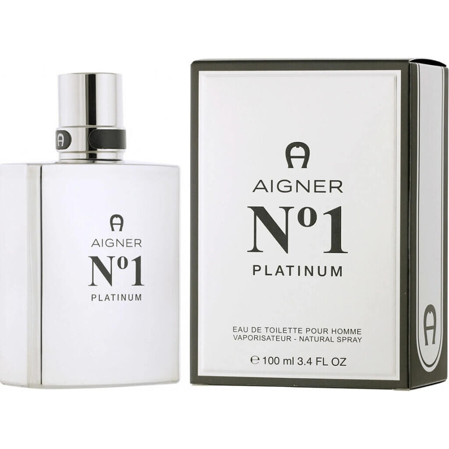 Aigner No. 1 Platinum Edt 100ml 1×100 ml, Eau de toilette