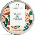 The Body Shop Shea Body Butter 1×200 ml, beurre corporel