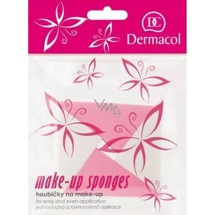 DERMACOL Makeup sponges 1×4, makeup sponges