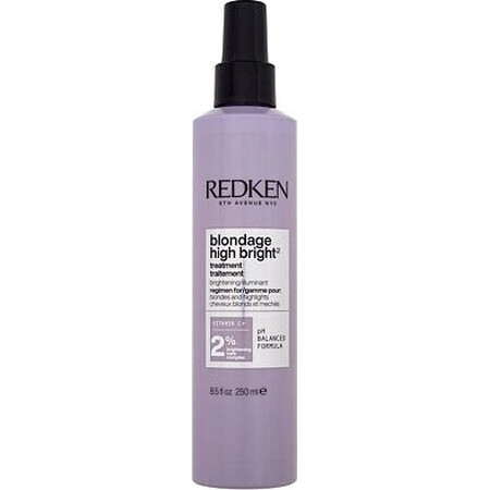 Redken Tratament pentru păr blond Blondage High Bright 1×250 ml, tratament pentru păr