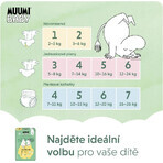 Muumi Baby 2 Newborn 3-6 kg, biologische luiers 1×58st, ECO luiers