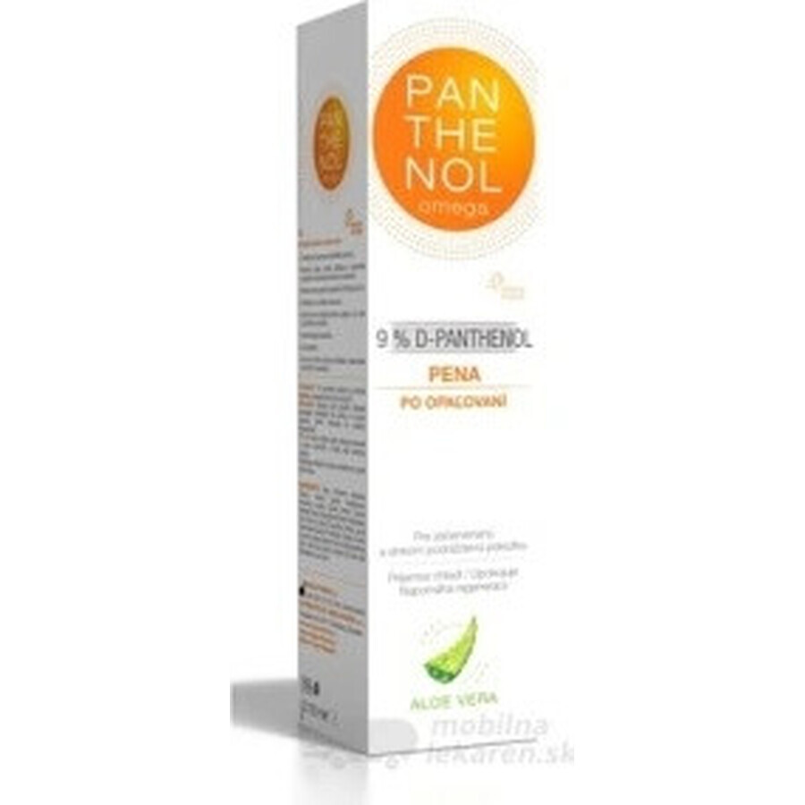 PANTHENOL Omega 9% ALOE VERA 1×150 ml, spumă