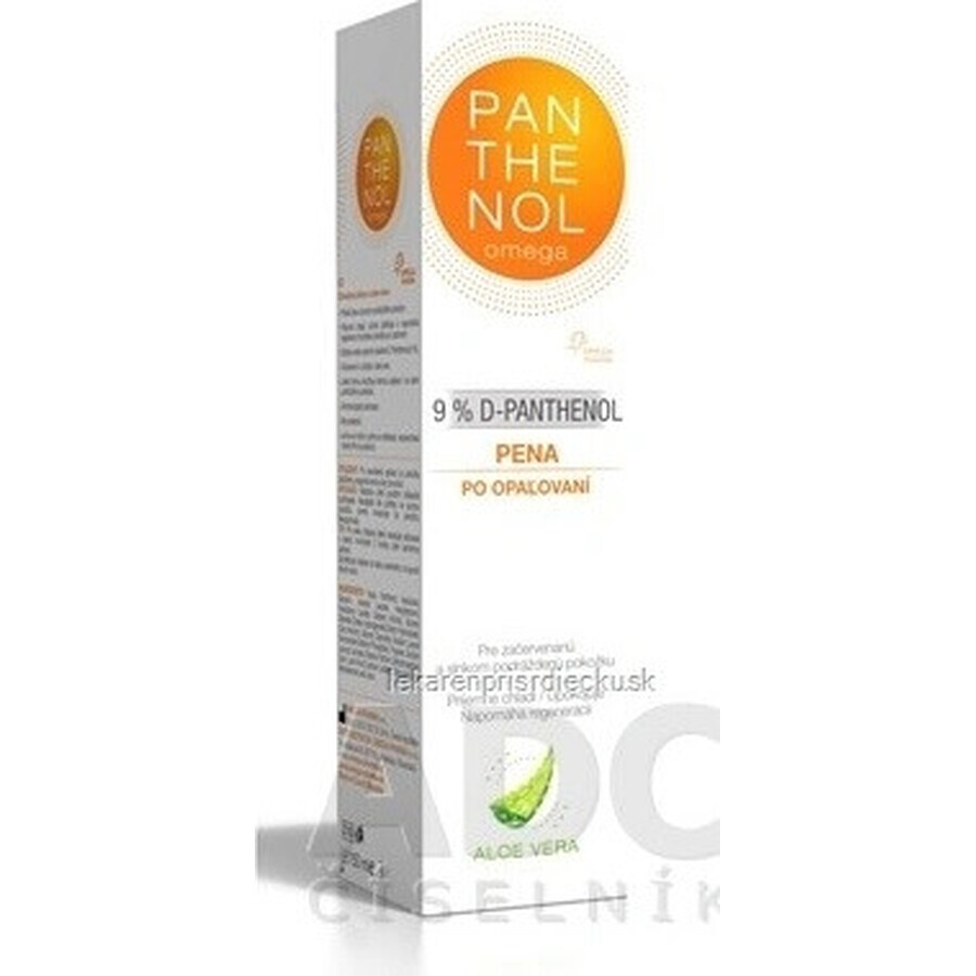 PANTHENOL Omega 9% ALOE VERA 1×150 ml, spumă