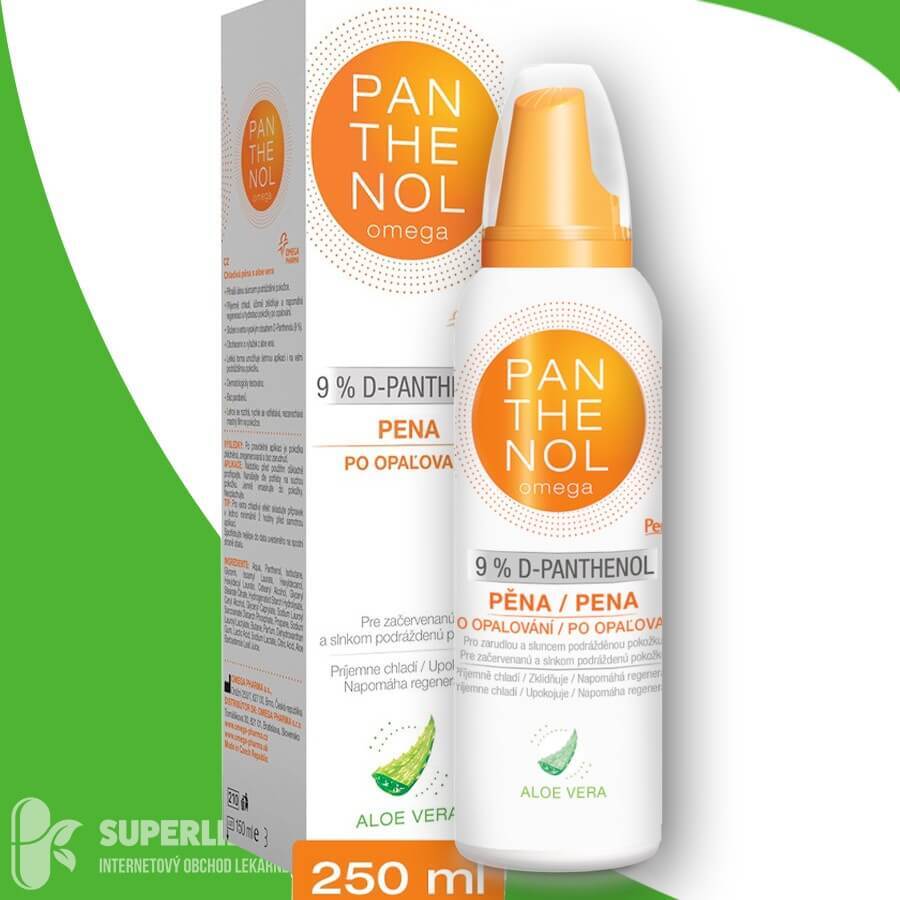 PANTHENOL Omega 9% ALOE VERA 1×150 ml, spumă