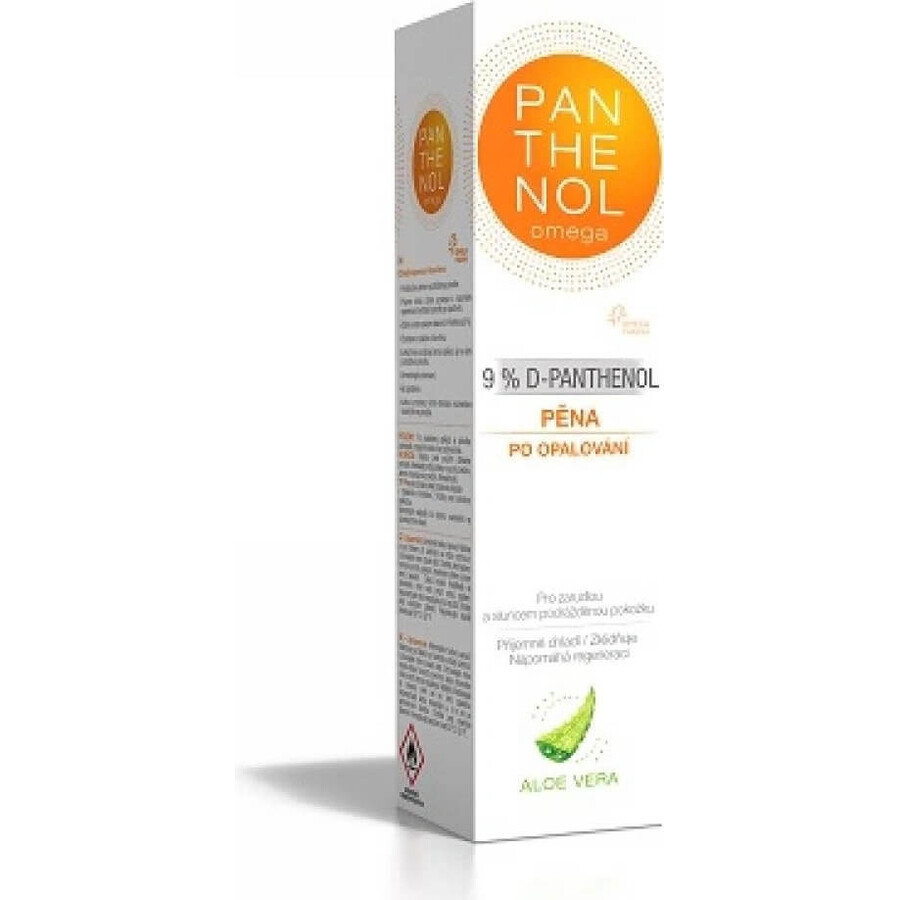 PANTHENOL Omega 9% ALOE VERA 1×150 ml, spumă