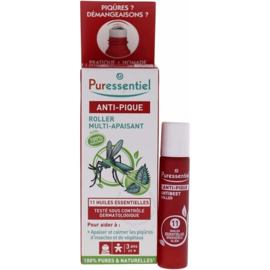 PURESSENTIEL Insect Sting Roller 1×5 ml per le punture d'insetto