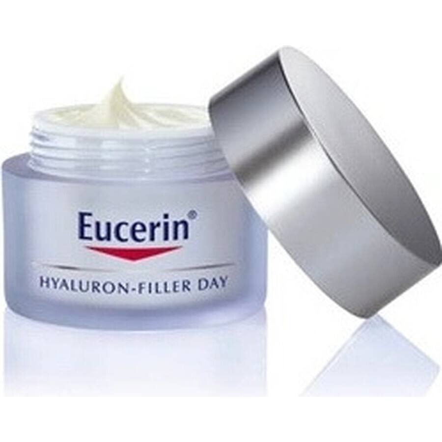 Eucerin HYALURON-FILLER Anti-Falten Tagescreme 1×50 ml, Creme für trockene Haut