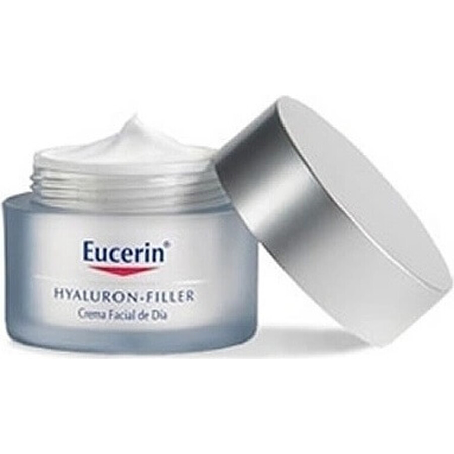 Eucerin HYALURON-FILLER Anti-Falten Tagescreme 1×50 ml, Creme für trockene Haut