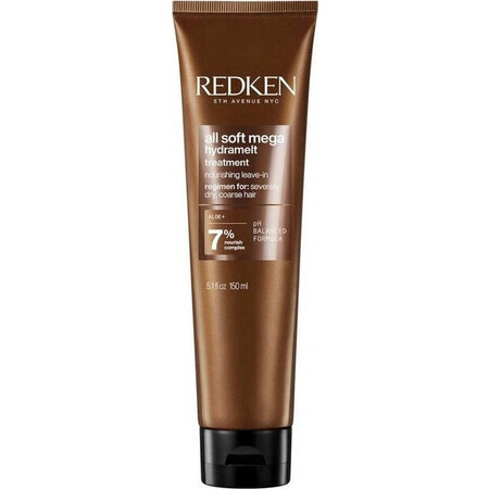 Redken Rinseless Care pentru păr uscat creț și ondulat All Soft Mega Curl cu Hydramelt 1×150 ml, balsam