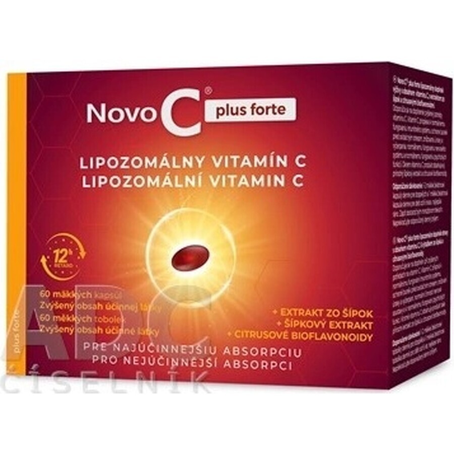 Novo C plus forte LIPOSOMAL VITAMIN C 1×60 tbl