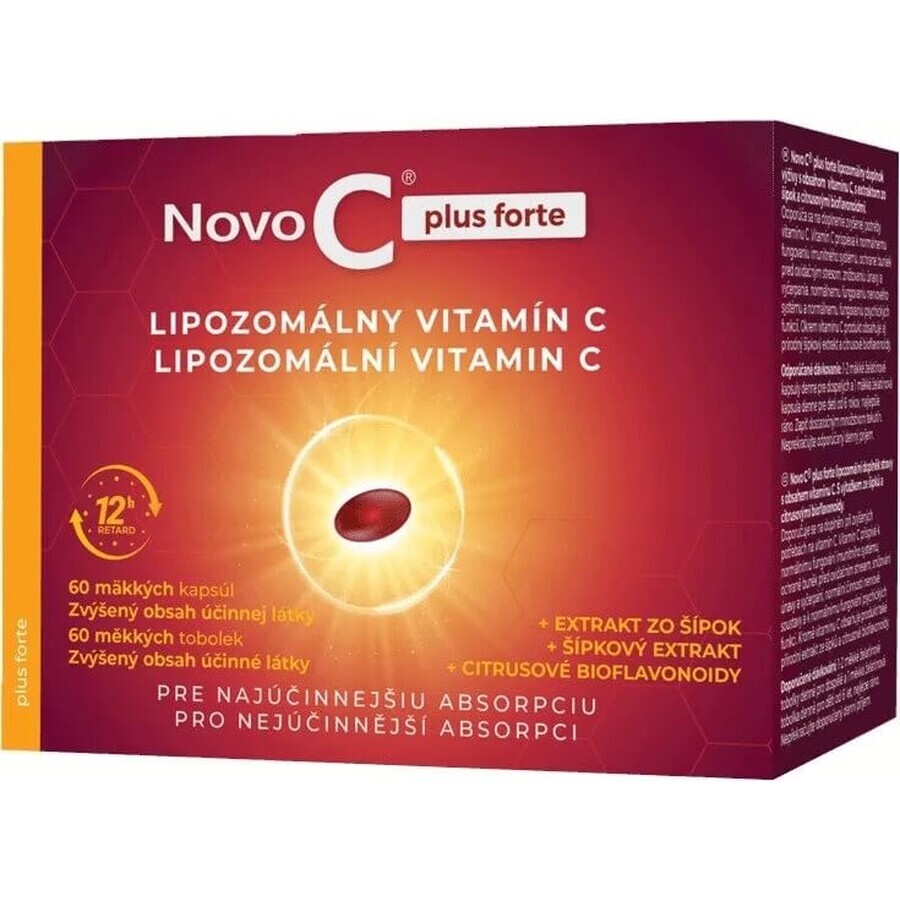 Novo C plus forte LIPOSOMAL VITAMIN C 1×60 tbl