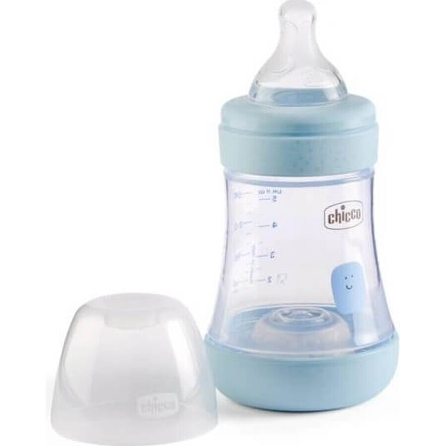 CHICCO Perfect 5 siliconen zuigfles, 150 ml jongen 1×1 fles