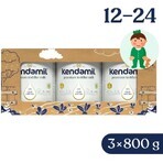 Kendamil Premium 3 HMO+, creatieve geschenkverpakking 3×800 g, melk voor peuters