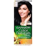 Garnier Color Naturals permanent hair color 1+ Ultra Black 1×1 bucată, culoare păr