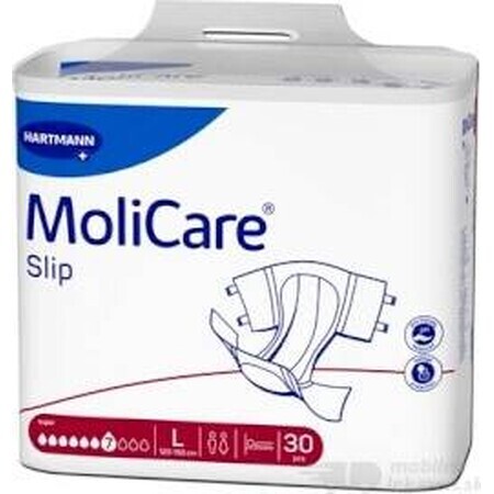 MoliCare Super Slip 7 sq. L 1×30pcs, calzoncillos para incontinencia