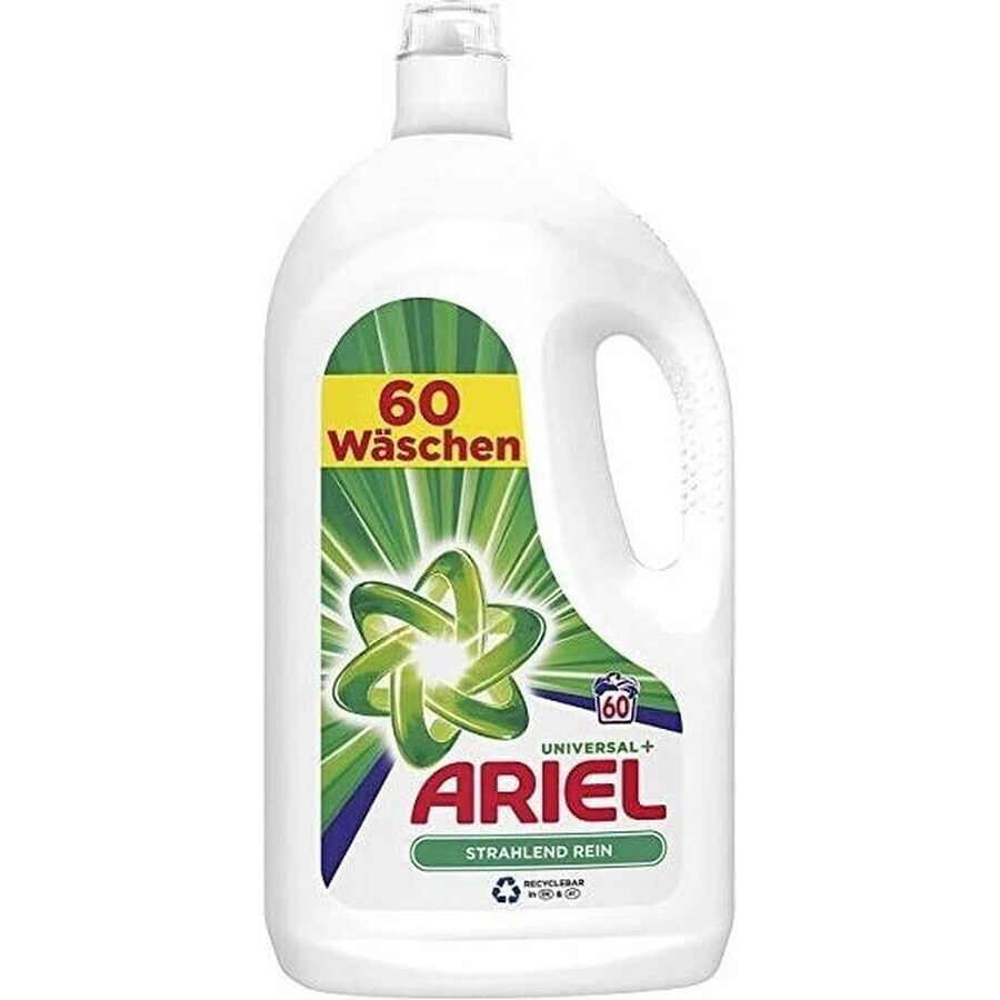 ARIEL GEL 3L / 60PD BRILLIANT CLEAN UNIVERSAL+ 1×3000 ml, wasgel