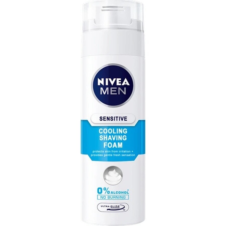 NIVEA MEN Sensitive Cooling 1×200 ml scheerschuim