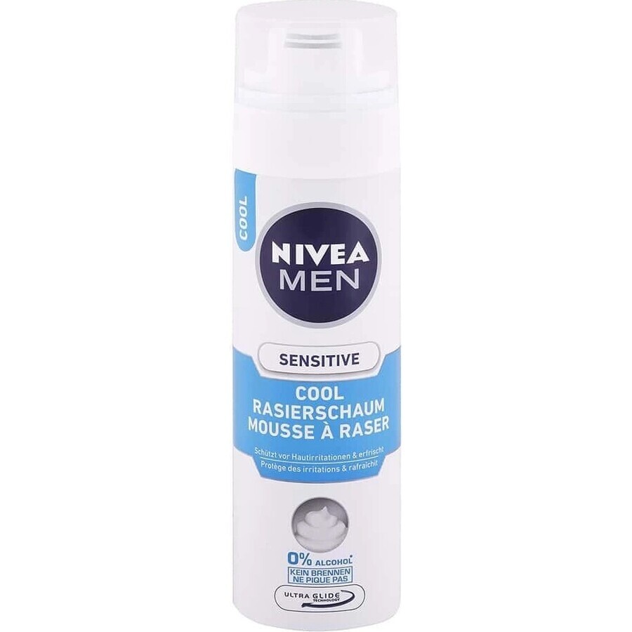 NIVEA MEN Sensitive Cooling 1×200 ml scheerschuim