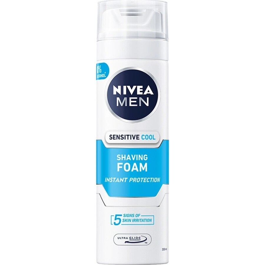 NIVEA MEN Sensitive Cooling 1×200 ml scheerschuim