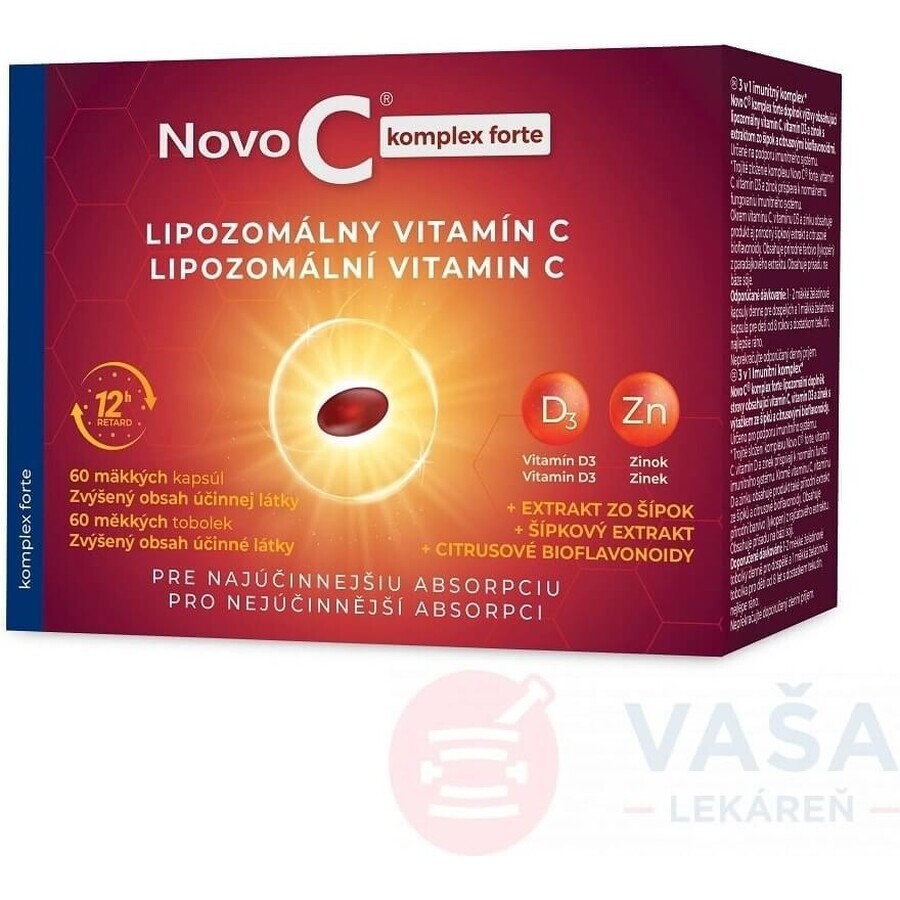 Novo C complex forte LIPOSOMAL VITAMIN C 1×60 tbl