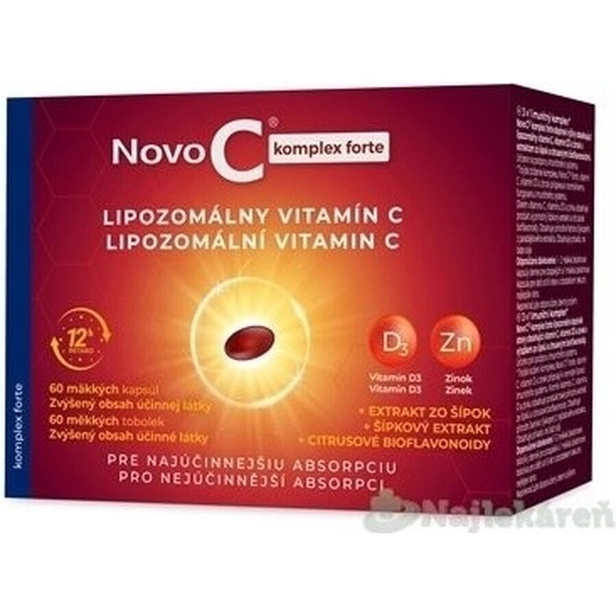 Novo C complex forte LIPOSOMAL VITAMIN C 1×60 tbl