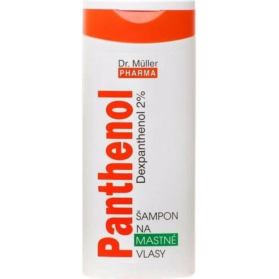 Müller PANTHENOL SHAMPOO Pour cheveux gras 1×250 ml, shampooing