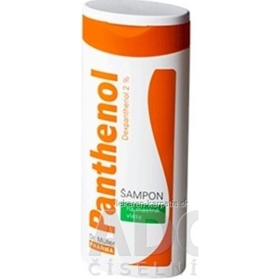 Müller PANTHENOL SHAMPOO Pour cheveux gras 1×250 ml, shampooing