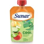 Sunar COOL Fruit Piersică, Banană, Măr 1×120 g, Piersică, Banană, Măr, 12m+