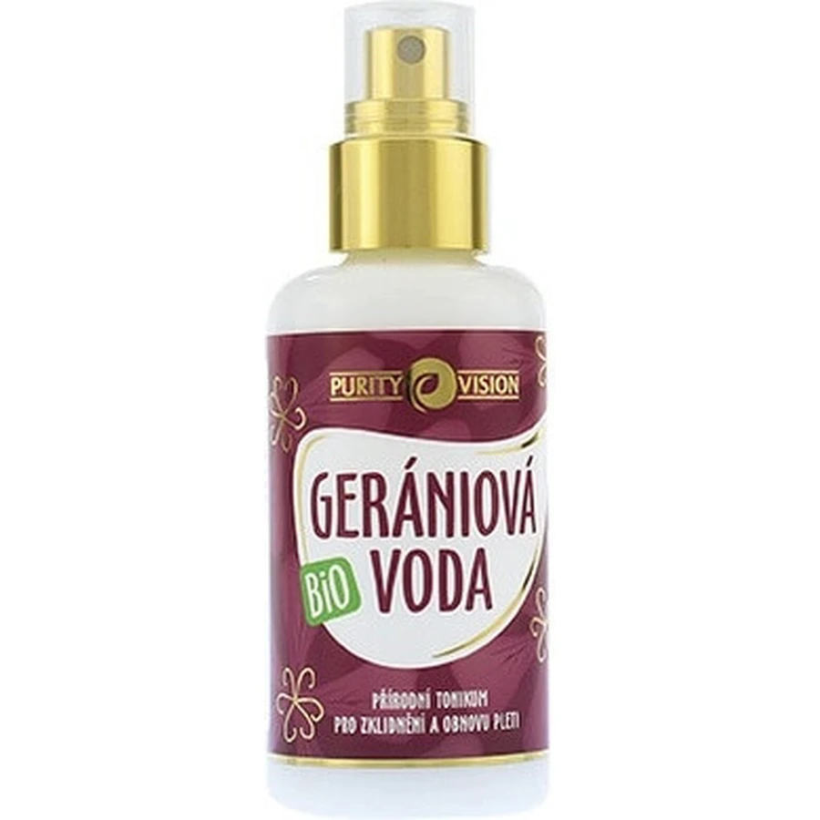 PURITY VISON Bio Geranienwasser 1×100 ml, Geranienwasser