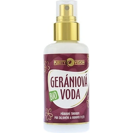 PURITY VISON Bio Geranienwasser 1×100 ml, Geranienwasser