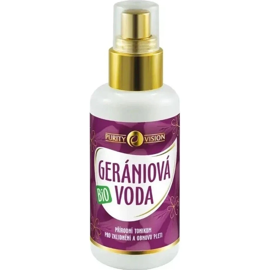 PURITY VISON Bio Geranienwasser 1×100 ml, Geranienwasser