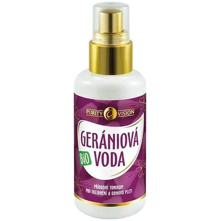 PURITY VISON Bio Geranienwasser 1×100 ml, Geranienwasser
