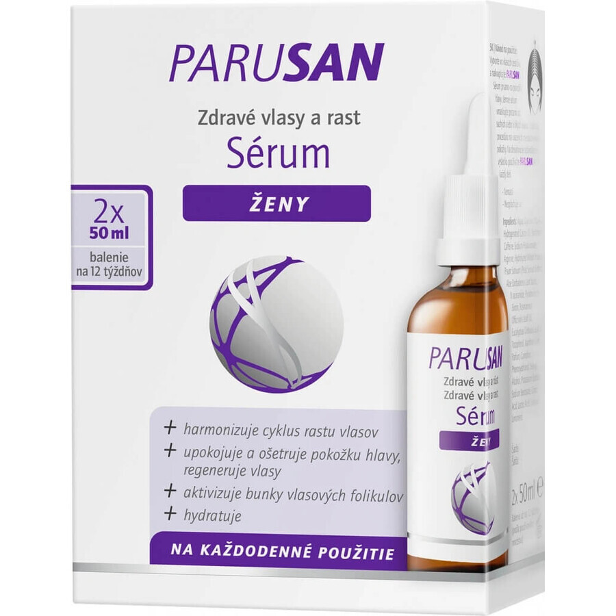 PARUSAN Serum voor gezond haar en groei 2×50 ml, haarserum