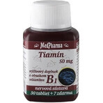 MedPharma TIAMINE 50 mg (vitamine B1) 1×67 tbl, 60+7 gratis