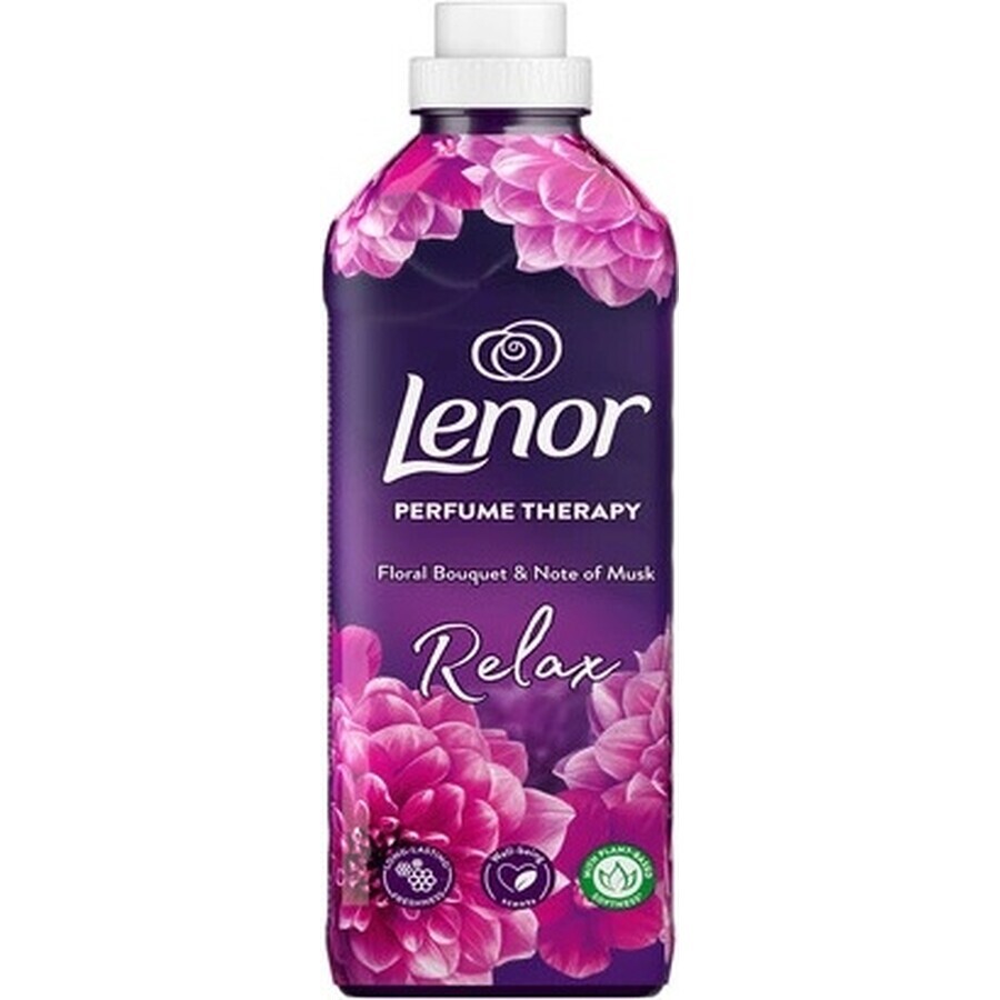 Lenor Balsamo per tessuti 925ml, 37 lavaggi Bouquet floreale e nota di muschio 1×925 ml, balsamo per tessuti