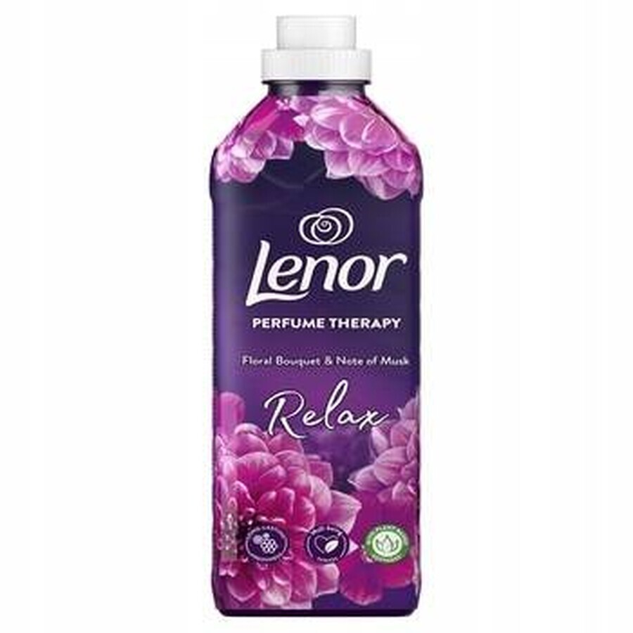 Lenor Balsamo per tessuti 925ml, 37 lavaggi Bouquet floreale e nota di muschio 1×925 ml, balsamo per tessuti