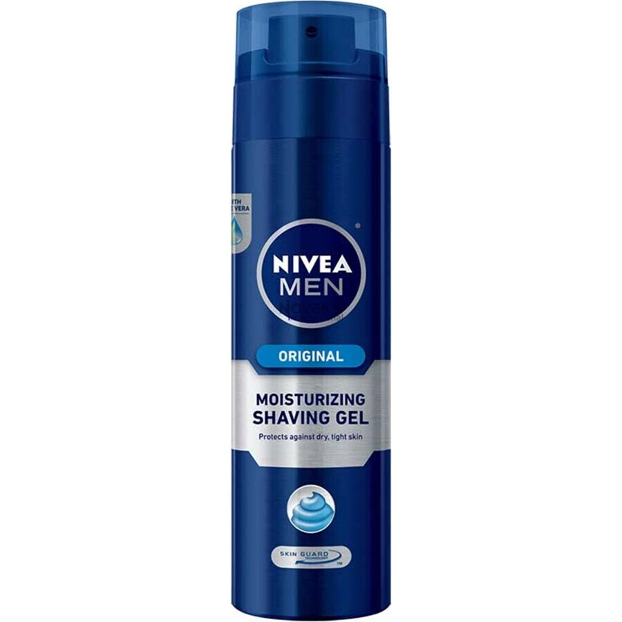 NIVEA MEN Originele Scheergel 1×200 ml, gel