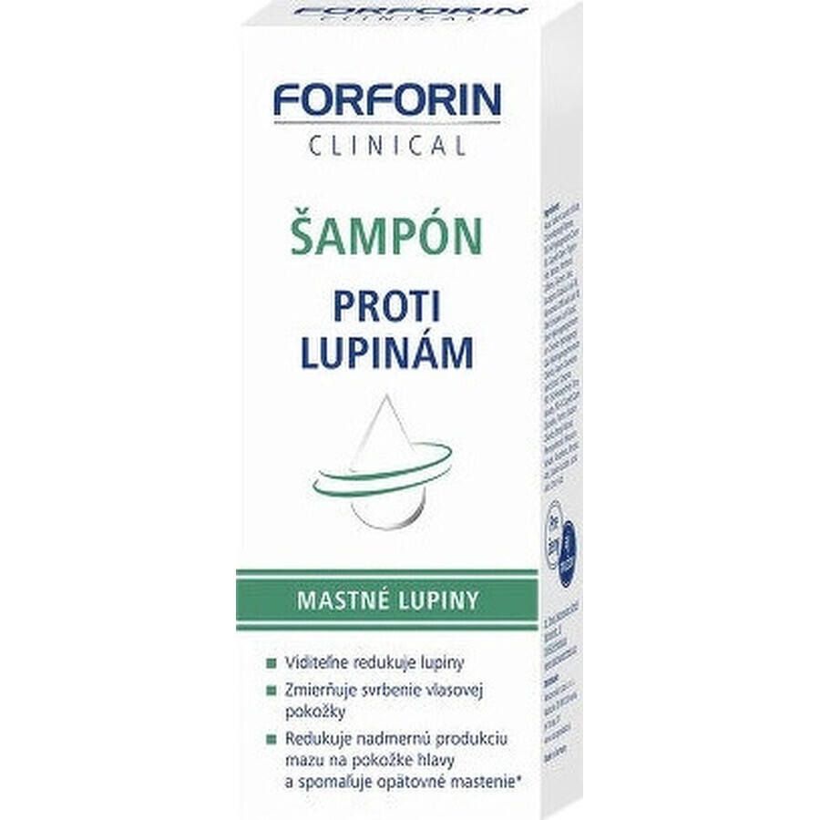 FORFORIN ANTI-DANDRUFF SCHAMPOO 1×200 ml, vette roos