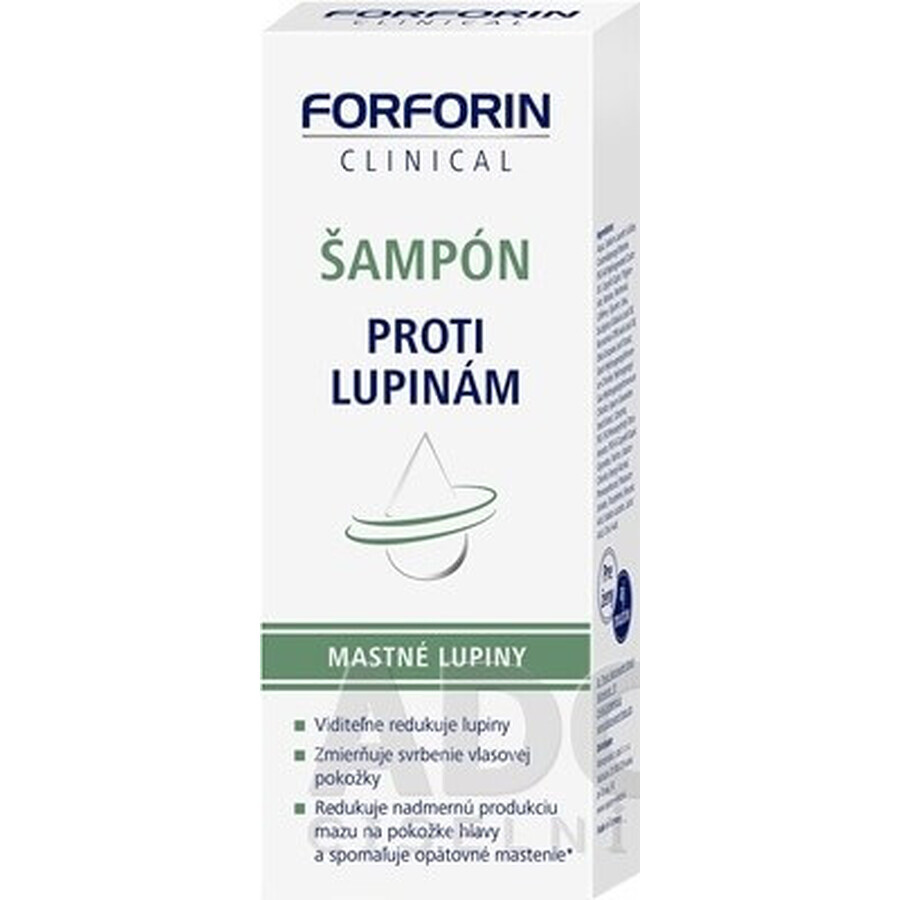 FORFORIN ANTI-DANDRUFF SCHAMPOO 1×200 ml, vette roos