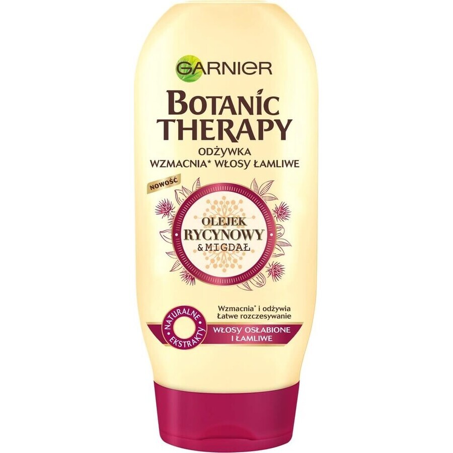 Garnier BOTANIC THERAPY OLIO DI RICINO 1×200 ml, balsamo per capelli