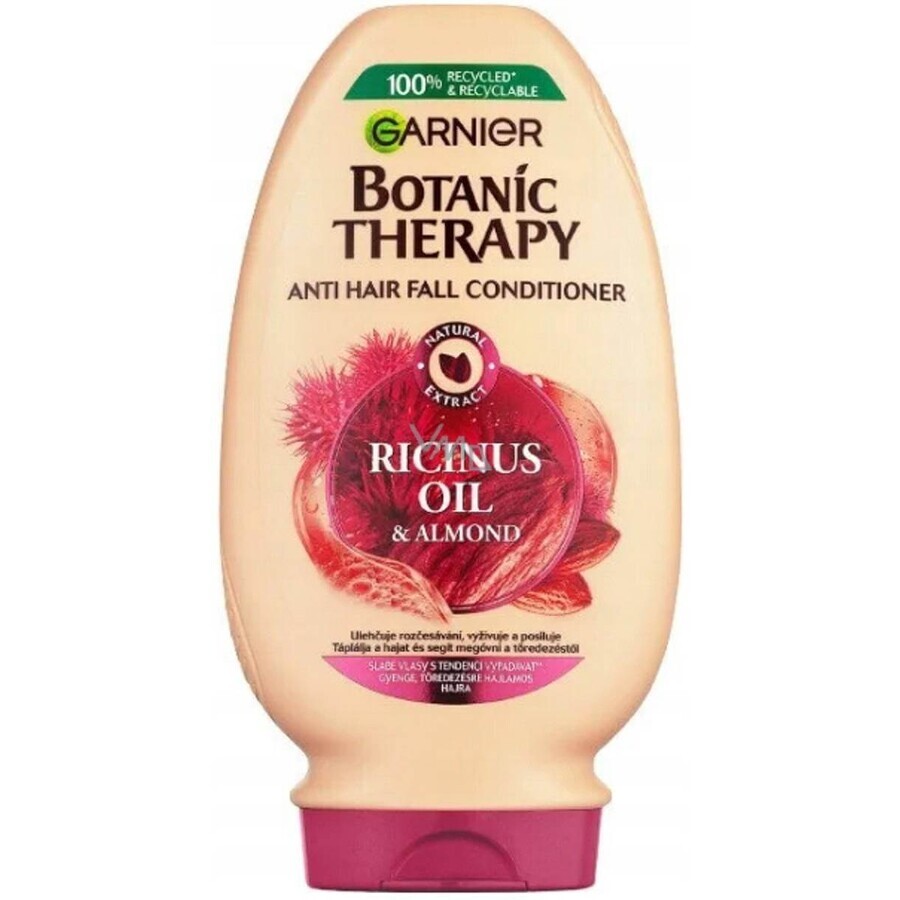 Garnier BOTANIC THERAPY OLIO DI RICINO 1×200 ml, balsamo per capelli